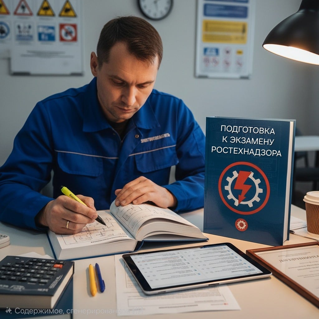 Подготовка к экзамену по электробезопасности Ростехнадзор. Обучение, аттестация, правила безопасности.