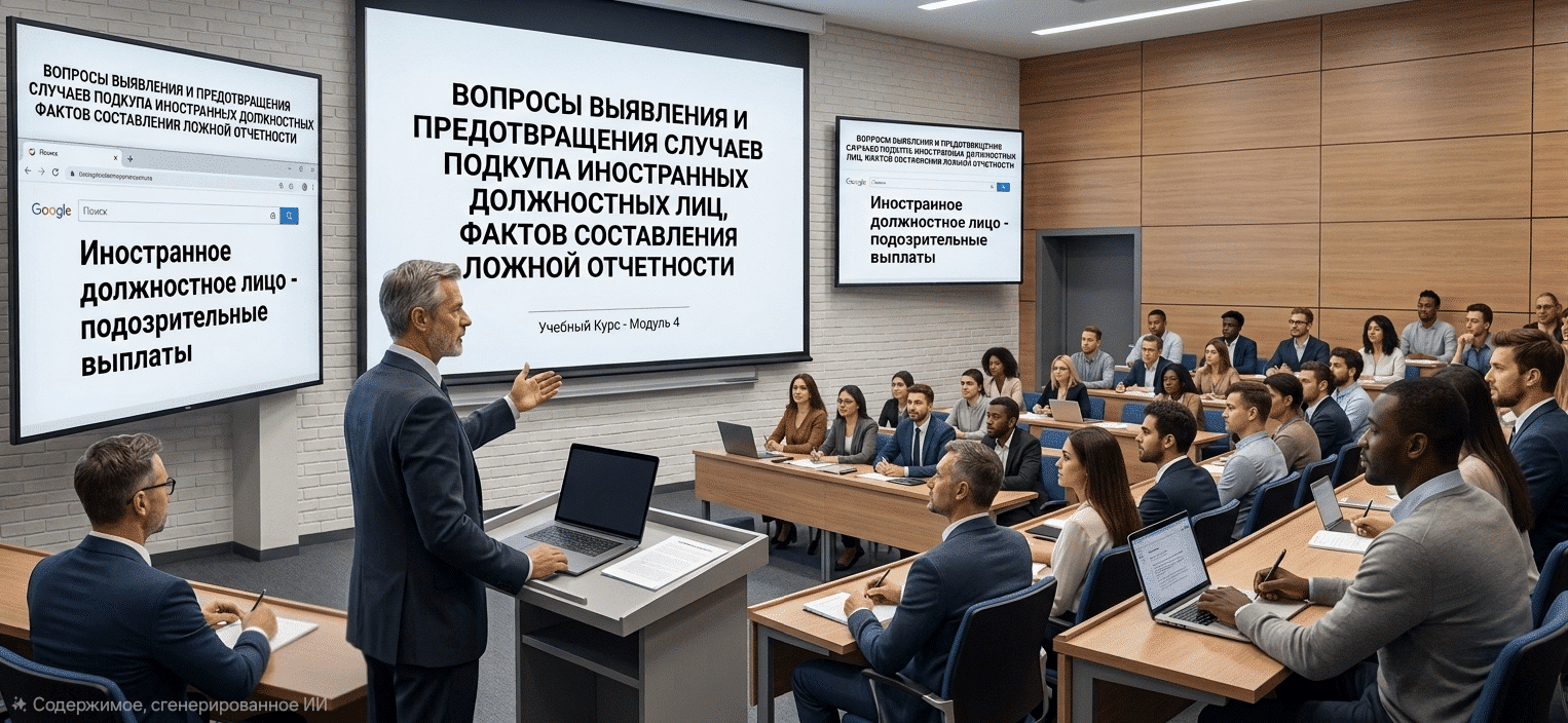 выявление и предотвращение подкупа